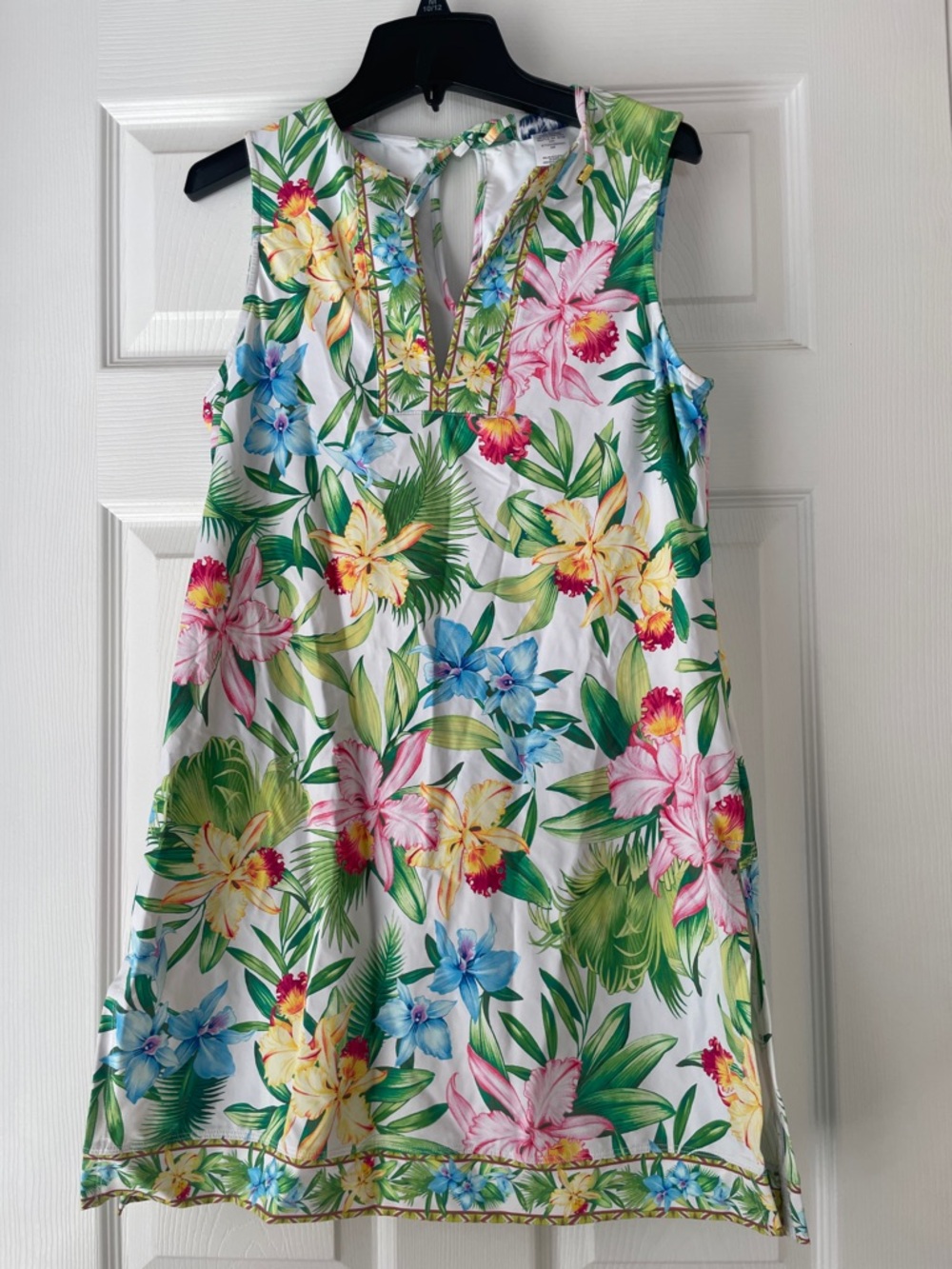 NWT Tommy Bahama Orchid Garden Split Ink Romper Size Small